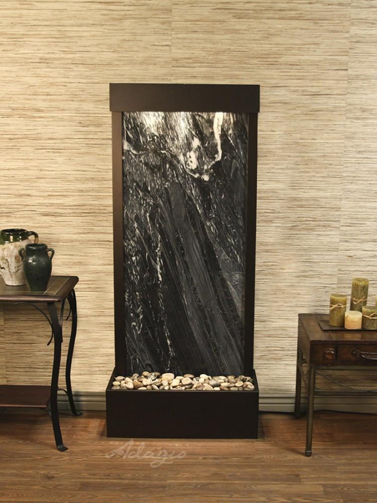 Harmony River Floor Fountain - Rear Mounted