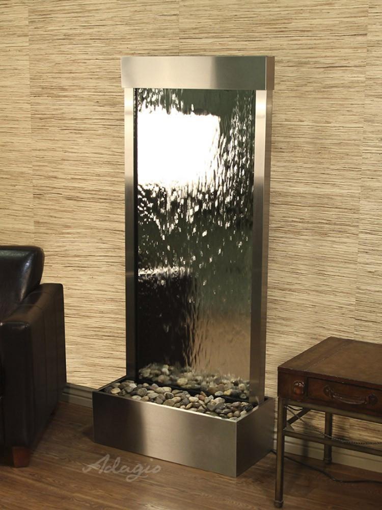 Harmony River Floor Fountain - Rear Mounted