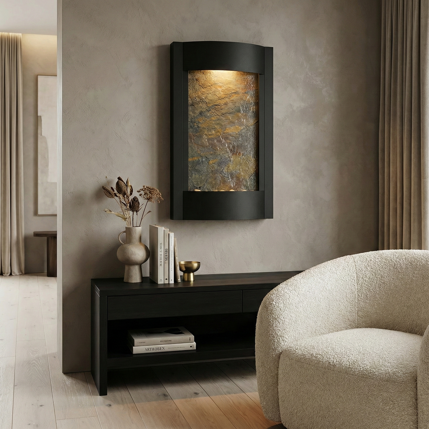 Serene Waters Wall Fountain
